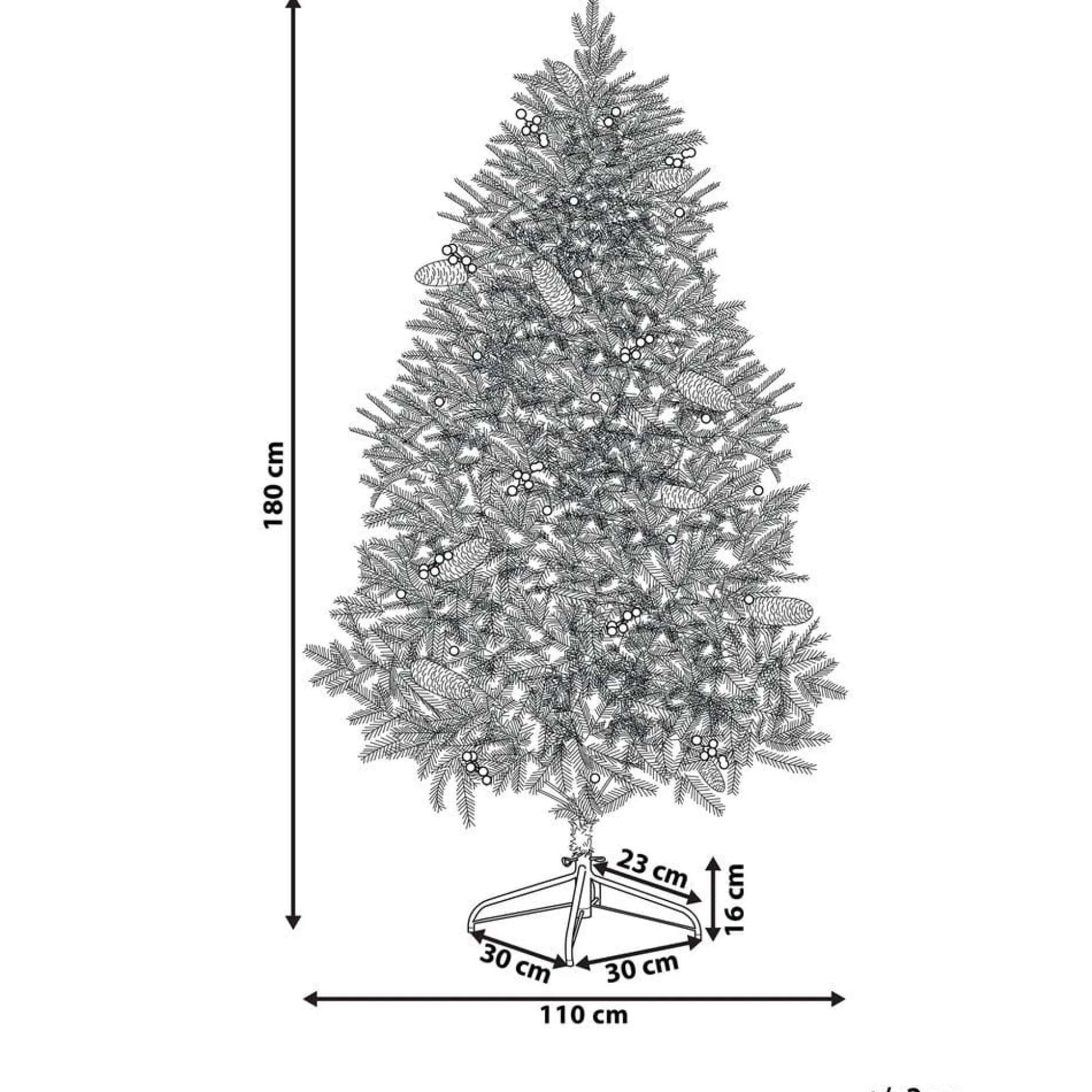Kunstig Juletre Palomar