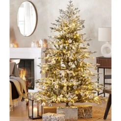 Kunstig Snødekket Juletre Brisco