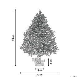 Kunstig Snødekket Juletre Ringrose