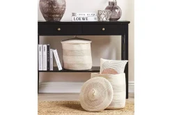 Kurv Silopi sett av 2 Beige, Oransje