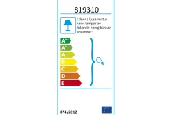 Kvadrat Vegglampe Kvadrat