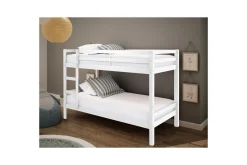 Køyeseng med to liggeplasser Loft24 Køyeseng Alpi 208x103x143 cm, hvit Vit
