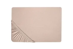 Laken med strikk Hofuf Beige, 160x200 cm