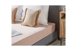 Laken med strikk Hofuf Beige, 160x200 cm