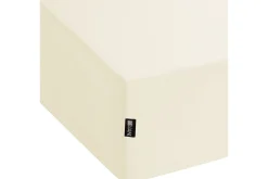 Laken med strikk Janbu Beige, 200x200 cm