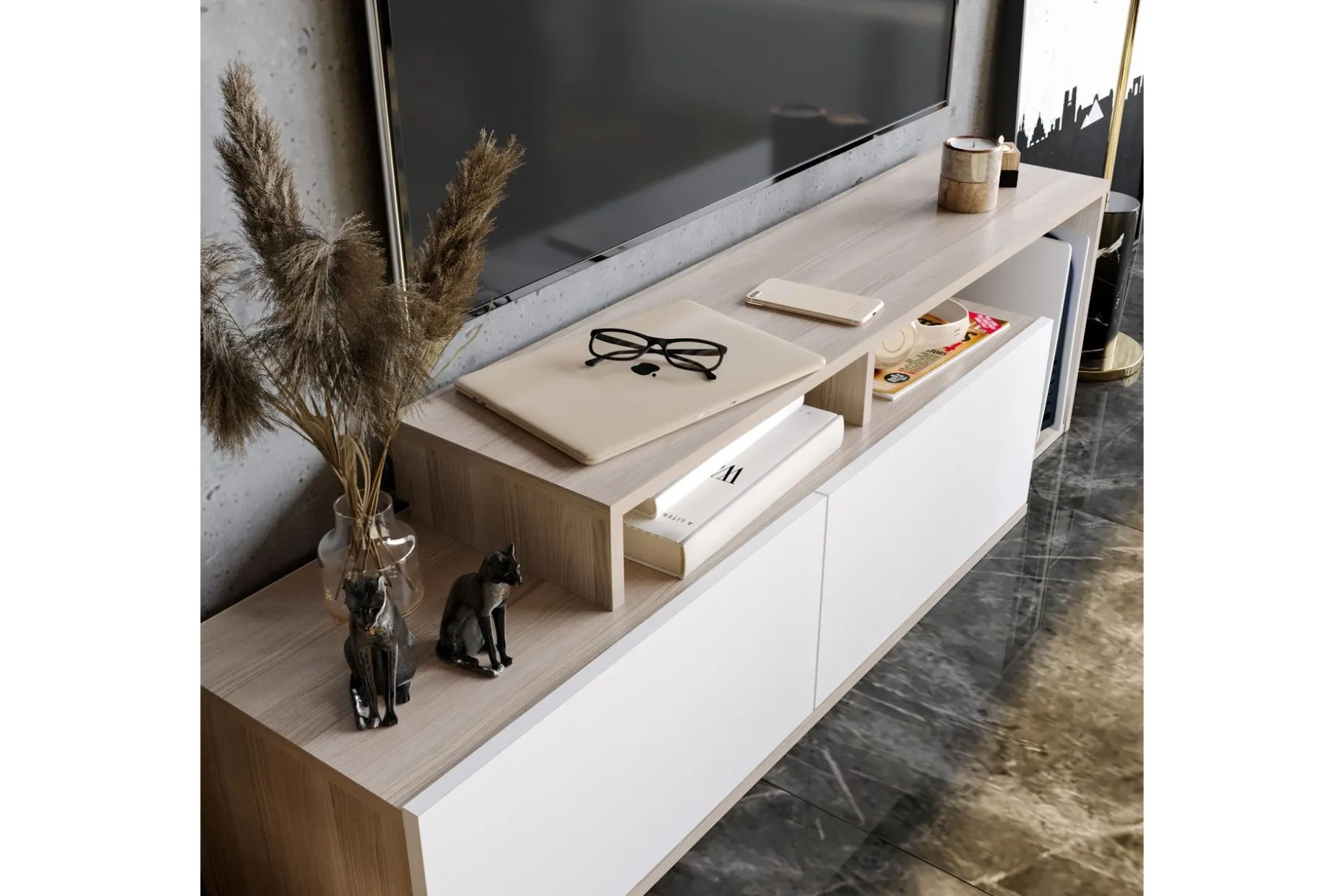 Lameyze Tv-benk 150 cm