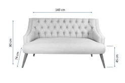 Lamonti 2-seters Sofa