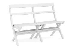 Landet utendørs spisegruppe 118x70x74 cm med sofa og 2 klappstoler
