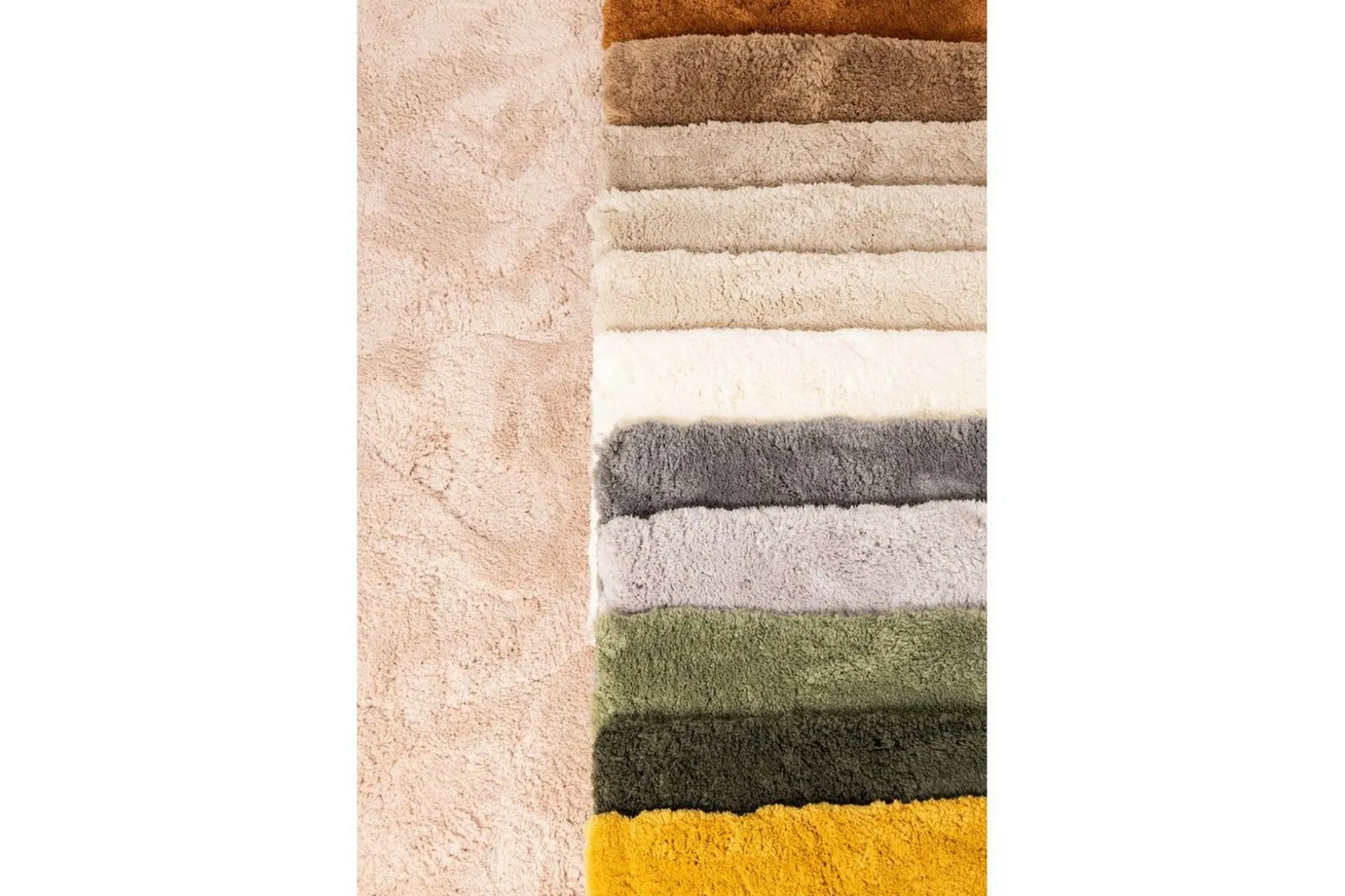 Langhåret teppe Royal Deluxe Rund