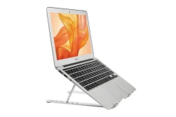 Laptopstativ Desire2 Sammenleggbar X-format Aluminium Sølv