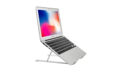 Laptopstativ Desire2 Sammenleggbar X-format Aluminium Sølv