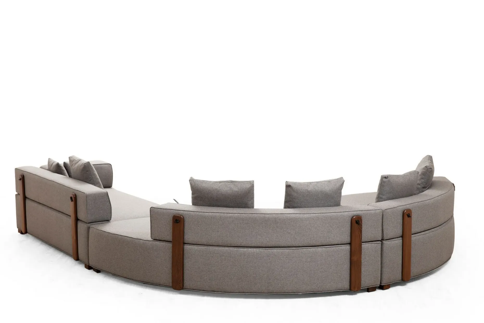 Lasalle Svängd Sofa 6-seters
