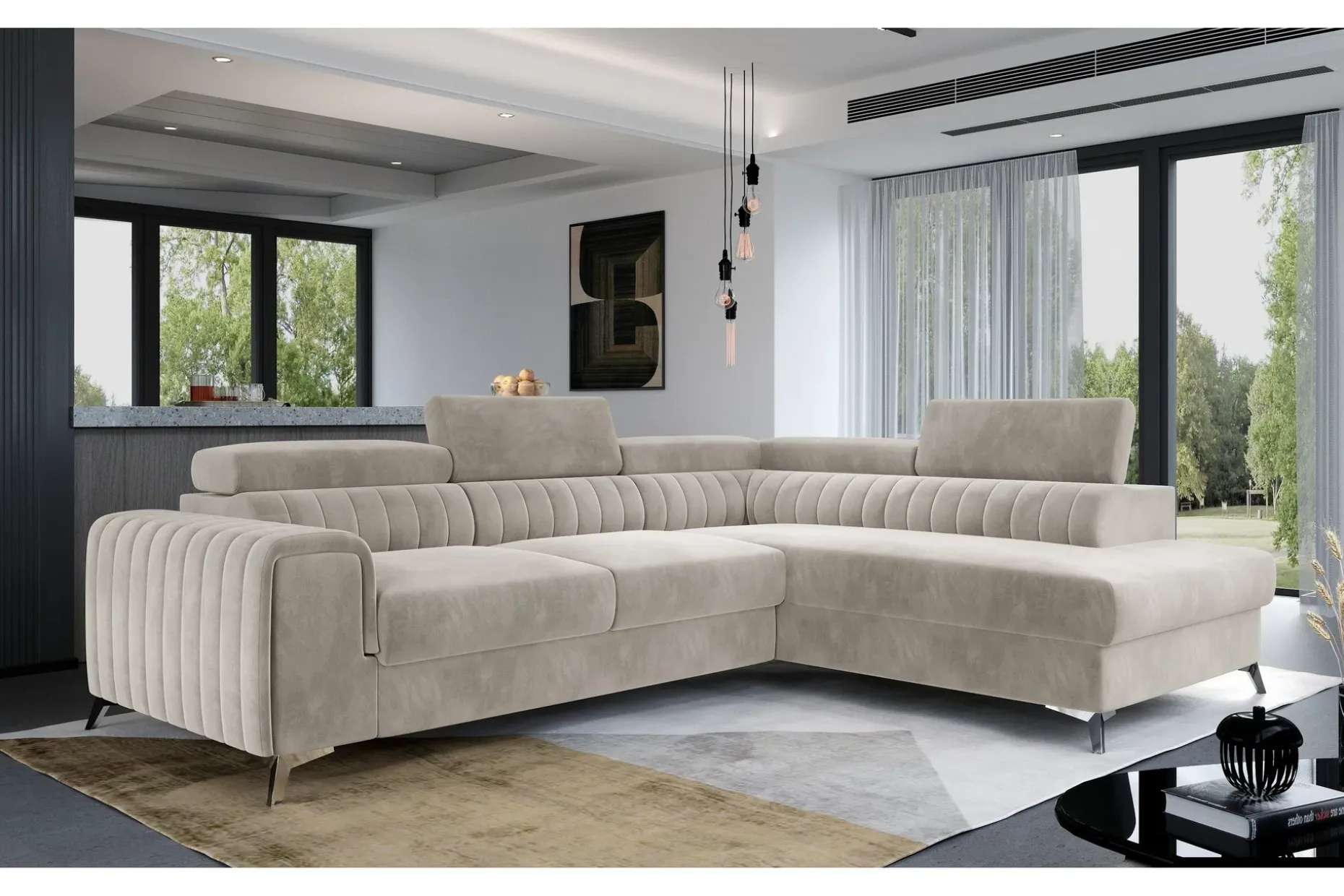 Laurece Sjeselongsofa Høyre