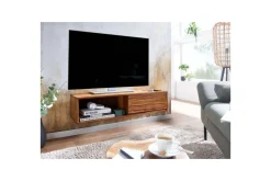 Lavbord Wohnling Massivt treoppheng med én skuff, landlig stil