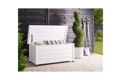Låda Beliani Campalto Brun, 113x50x52 cm White