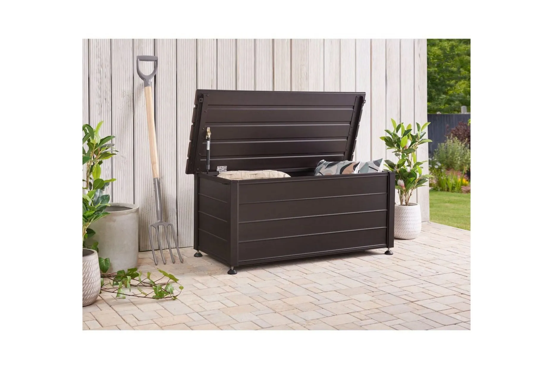 Låda Beliani Campalto Brun, 113x50x52 cm Brown