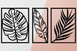 Leaf 2 Veggdekor