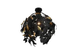 Leavy Taklampe 38 cm E27 Mattsvart