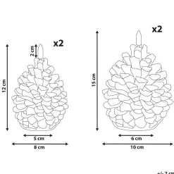LED-lys Ivresse Sett med 4