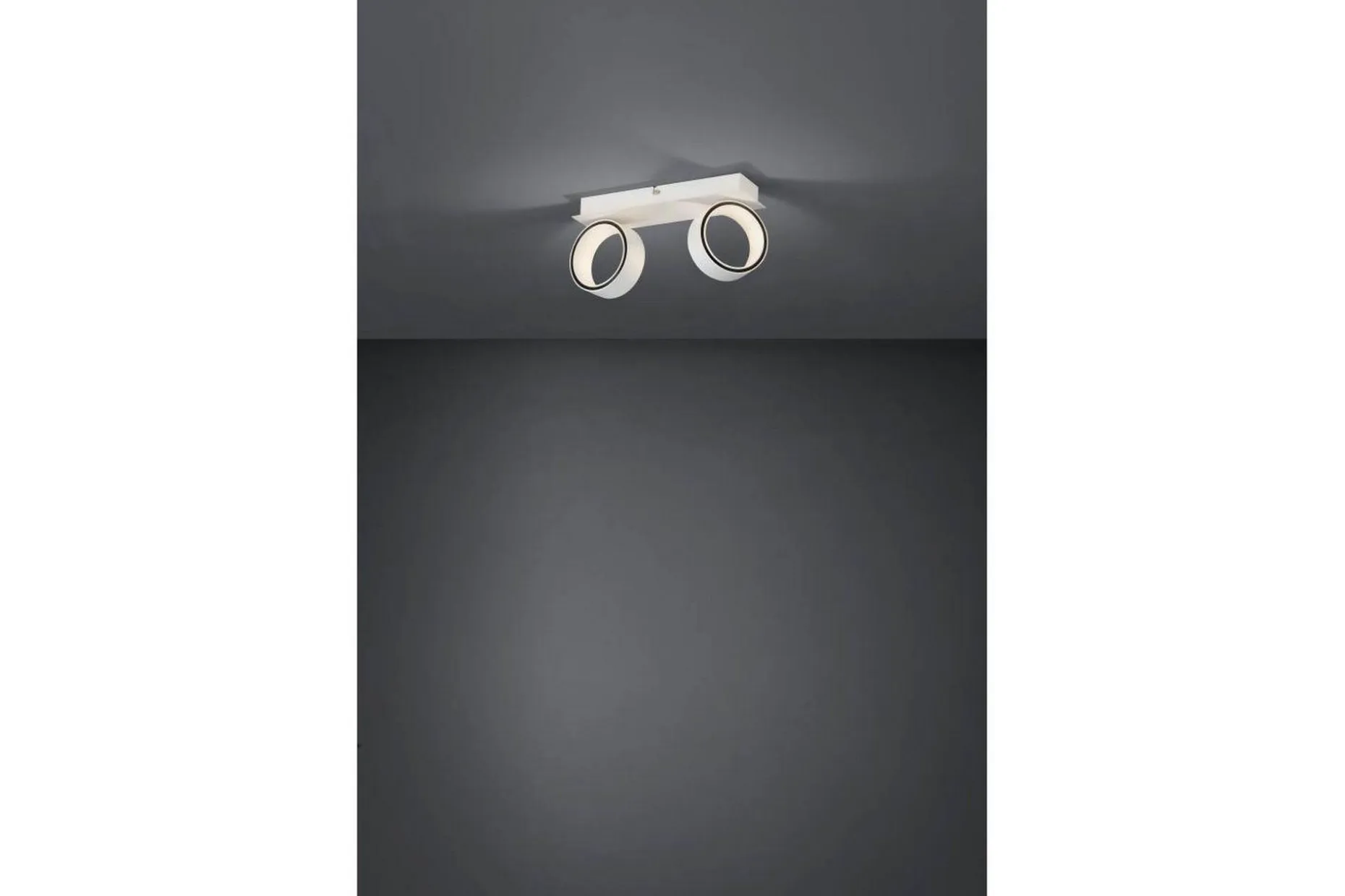 LED-spotlight Eglo Albariza Hvit 2 Lamper