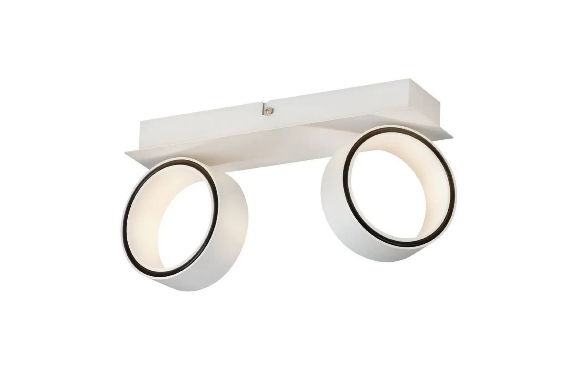LED-spotlight Eglo Albariza Hvit 2 Lamper