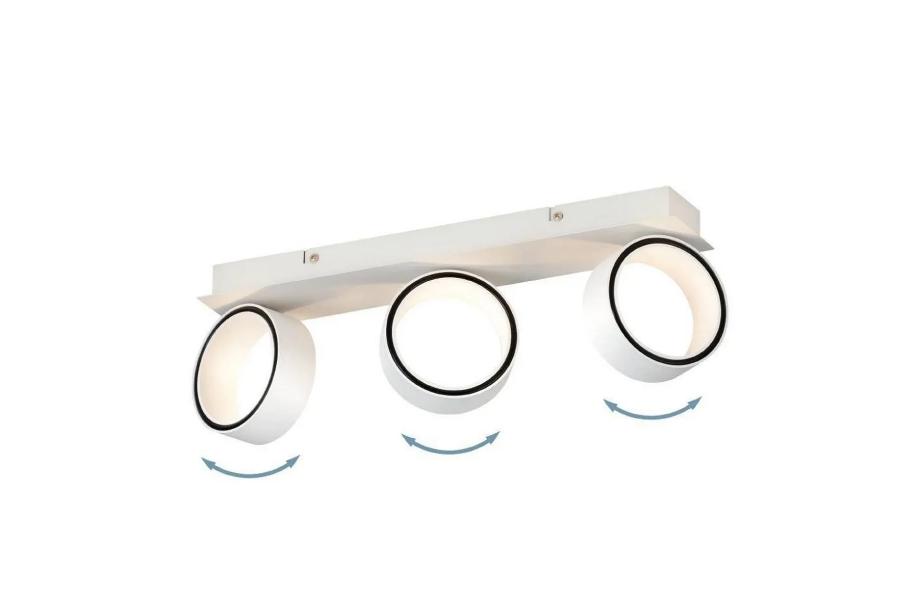 LED-spotlight Eglo Albariza Hvit 3 lamper