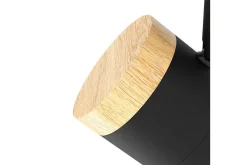 LED-spotlight Eglo Cartagena Svart/Tre 5 Lamper