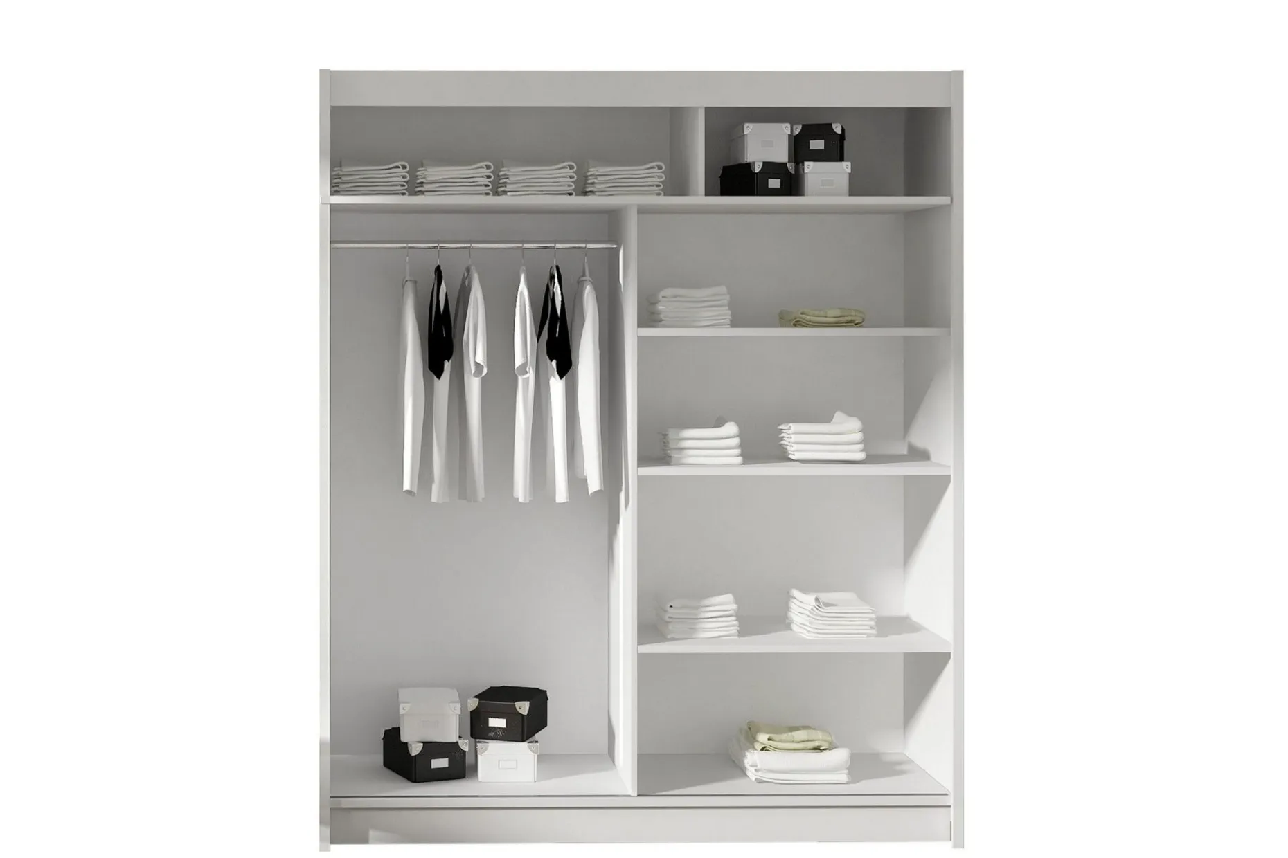 Leila Garderobe 150 cm Skyvedører