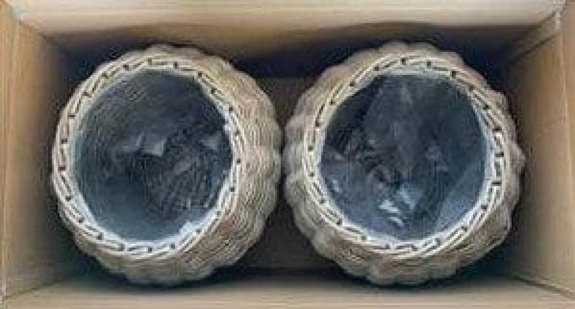 LEMMER Plantekurv Rund 2-pack