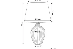 Lemnaik Bordlampe 52 cm E27