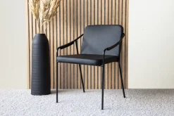 Lenestoler (med armlener) Venture Home Tvist barkrakk Svart
