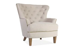 Lenestol HOLMES 79x85xH98cm beige