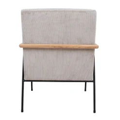 Lenestol HOME4YOU Jade 63x75,5x85,5 cm Gråbeige