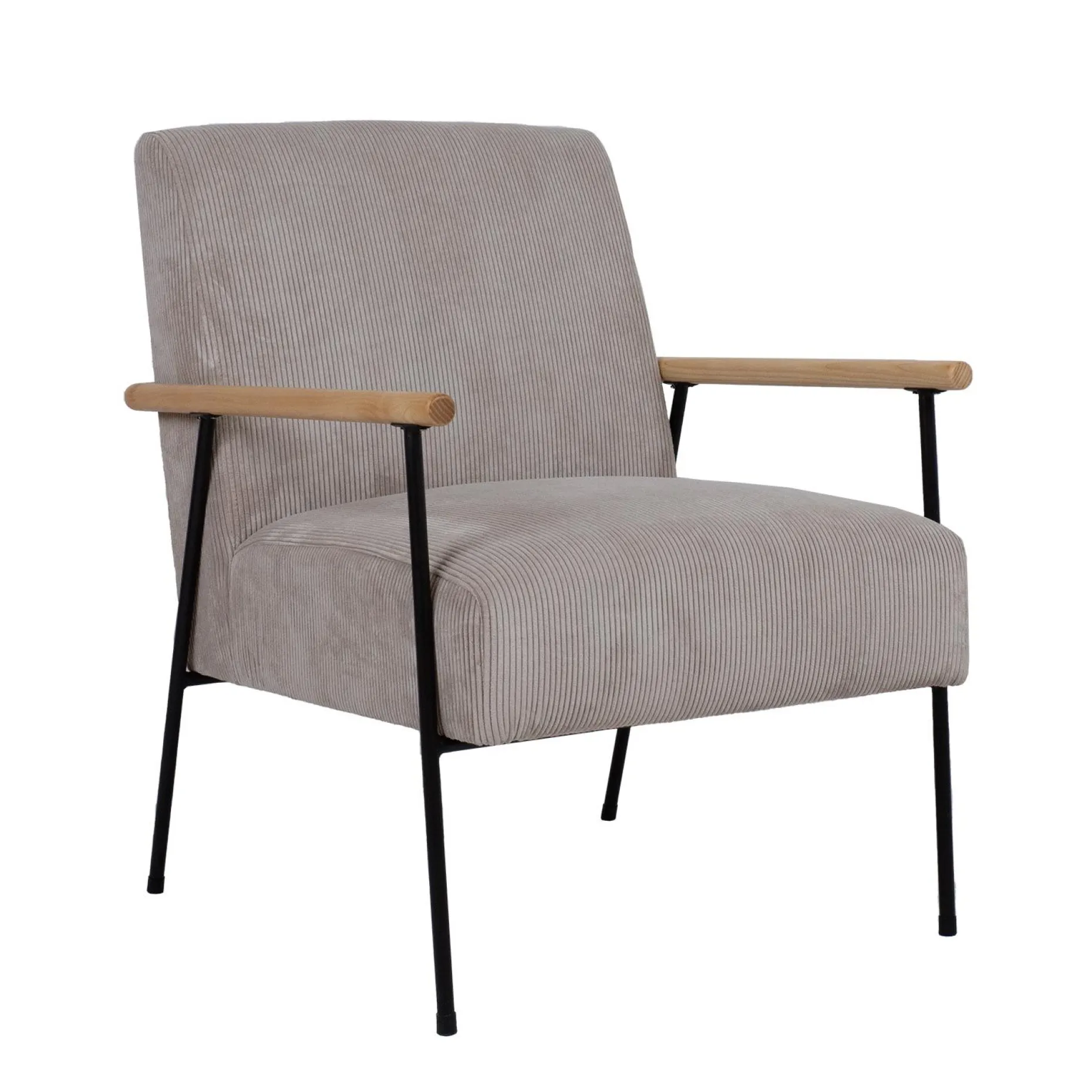 Lenestol HOME4YOU Jade 63x75,5x85,5 cm Gråbeige