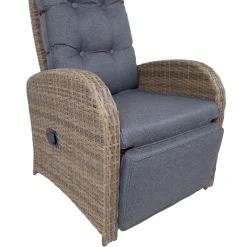 Lenestol HOME4YOU Moor 150x40xh74 cm, melamin med eikebark