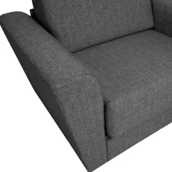 Lenestol-seng HOME4YOU Vesper 120x40xh75 cm, melamin med eikebark