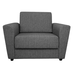 Lenestol-seng HOME4YOU Vesper 120x40xh75 cm, melamin med eikebark