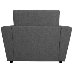 Lenestol-seng HOME4YOU Vesper 120x40xh75 cm, melamin med eikebark
