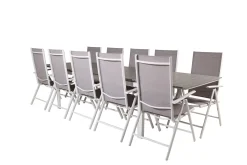Levels Forlengbar Spisegruppe 224cm + 10 Break Stoler