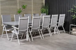 Levels Forlengbar Spisegruppe 224cm + 10 Break Stoler