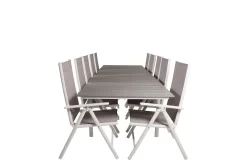 Levels Forlengbar Spisegruppe 224cm + 10 Break Stoler