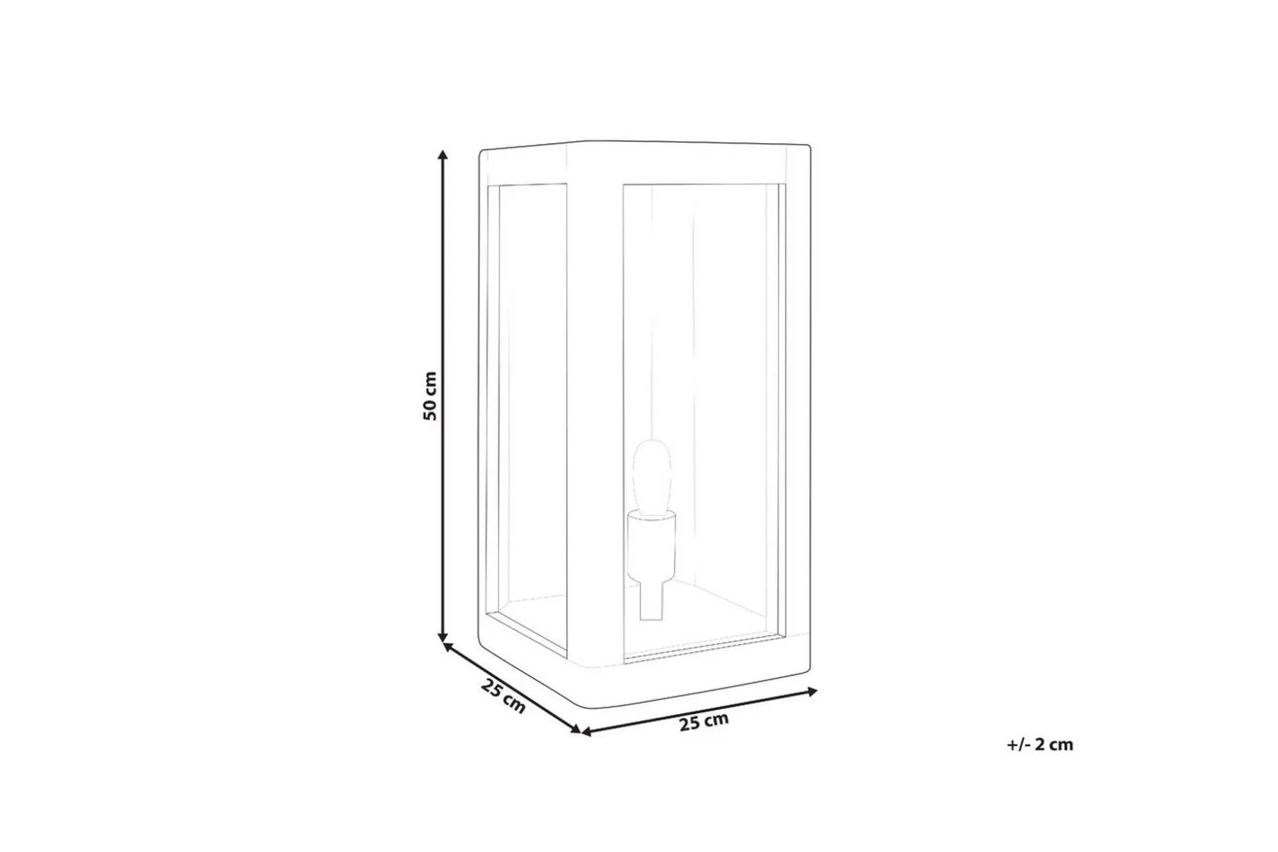 Lexna Bordlampe 50 cm E27
