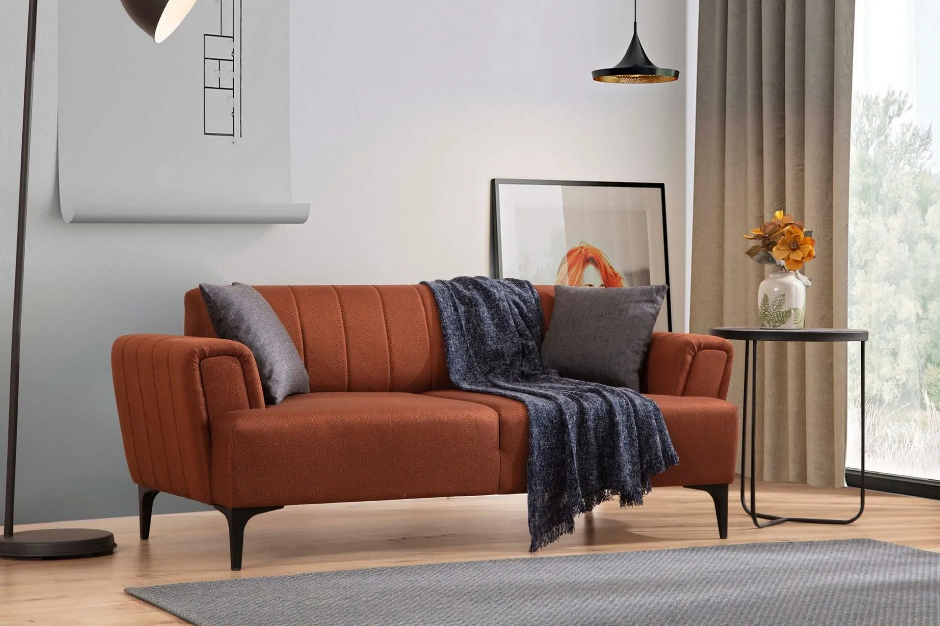 Lilesville 3-seter Sofa