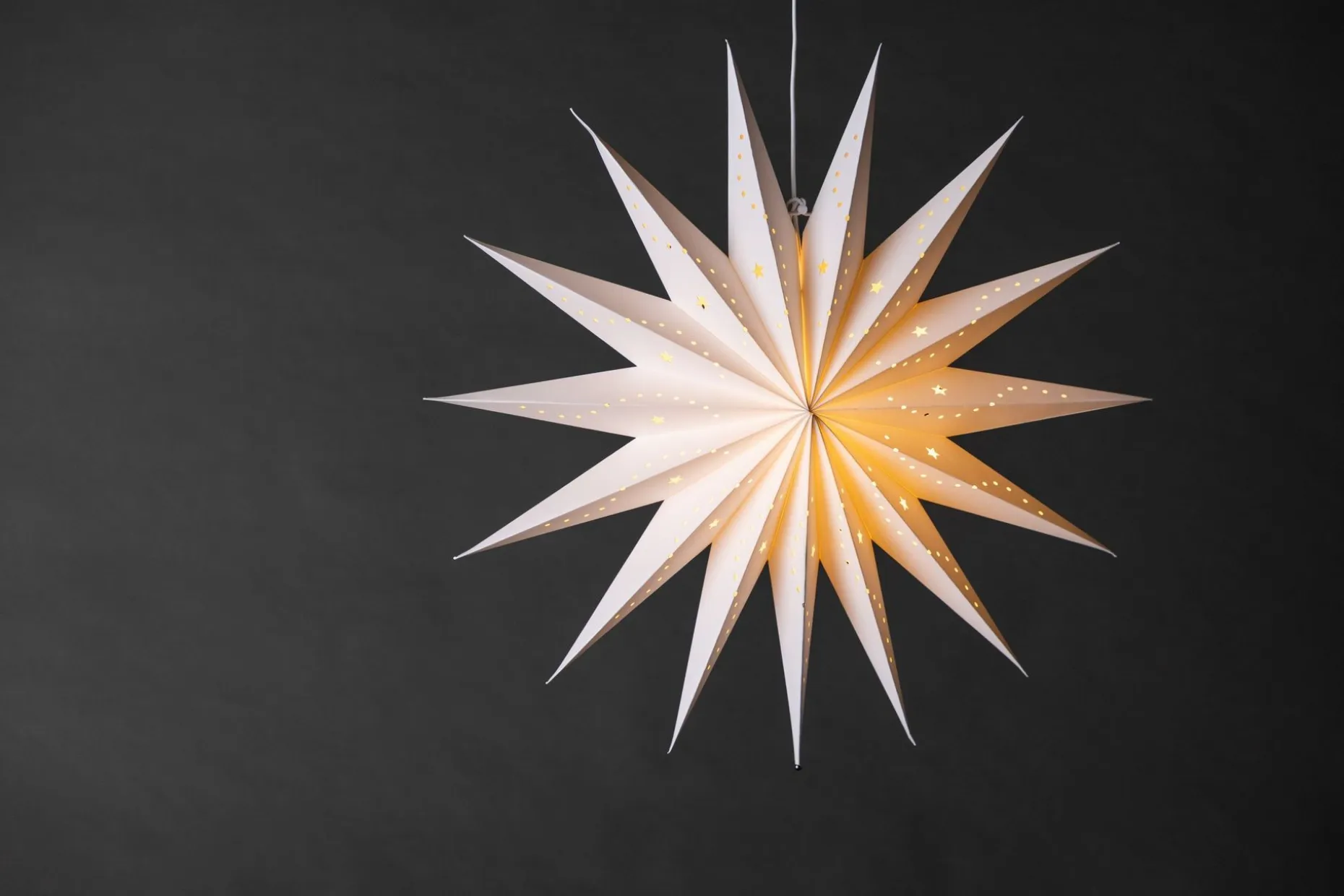 Lindvallen Adventsstjerne / Julelampe 60 cm