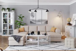 Link Dobbel divansofa 4-seter