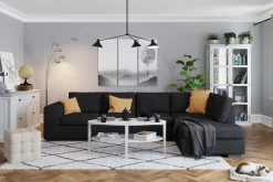 Link sofa med sjeselong Large høyre