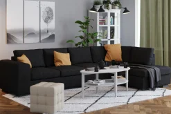 Link sofa med sjeselong Large høyre