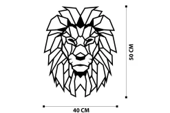 Lion Veggdekor