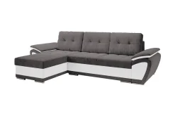 Listowel 3-sits Hörnbäddsoffa White