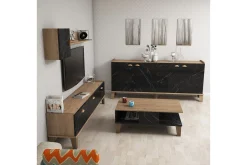Living Room Furniture Set Eik|Marmor